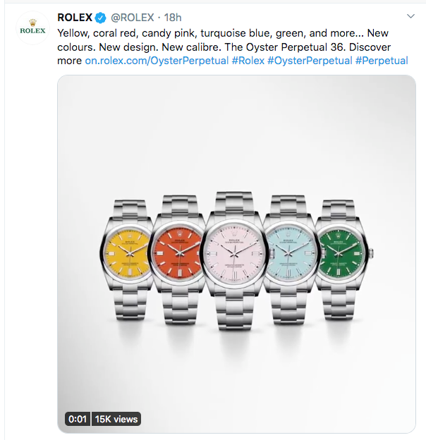 I think we now know why Rolex sued La Californienne back in 2018 ...
